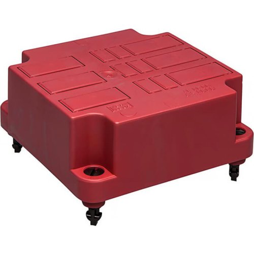ABB Installatiedozen en -kasten Deksel 3640 rood met uitbreekpoorten voor GST18 chassisdelen gerecycle - 9paa00000351270 - 20087371