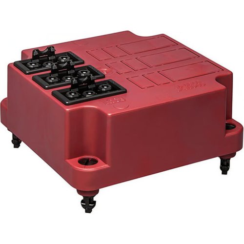 ABB Installatiedozen en -kasten Deksel 3640 rood met GST18 connector 3x3-p + aansluitdraden gerecycled - 9paa00000351275 - 20087387