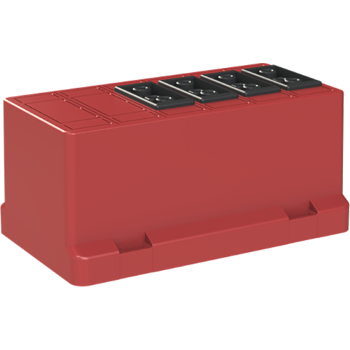 ABB Installatiedozen en -kasten Deksel 3611 met GST18 connector 4x3-p + aansluitdraden gerecycled kuns - 9paa00000351286 - 20087456