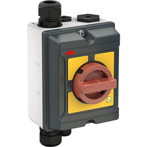 ABB Componenten OTA40GS3YX ATEX EMC Onderhoudsschakelaar ATEX, aluminium, 40A, 3P, gee - 9paa00000352031 - 20211920