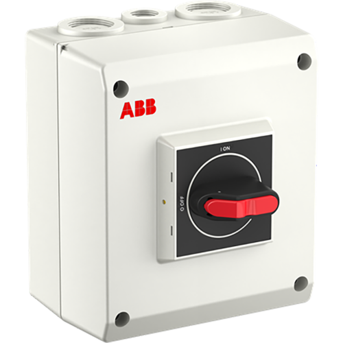 ABB Componenten OTE25GT3M EMC Onderhoudsschakelaar plastic, 25A, 3P, zwarte hendel, me - 9paa00000352064 - 20211826