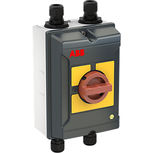 ABB Componenten OTA25GS6YX ATEX EMC Onderhoudsschakelaar ATEX, aluminium, 25A, 6P, yel - 9paa00000352091 - 20211947