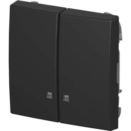 ABB Busch-Jaeger wippen v serie contr SI-B-matzwart - 9paa00000352413 - 20088969