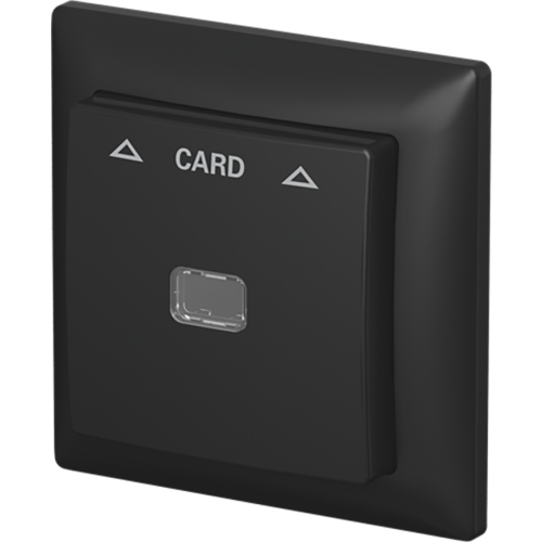 ABB Busch-Jaeger cpl v card-schakelaar 1v SI-B-matzwart - 9paa00000352971 - 20088555