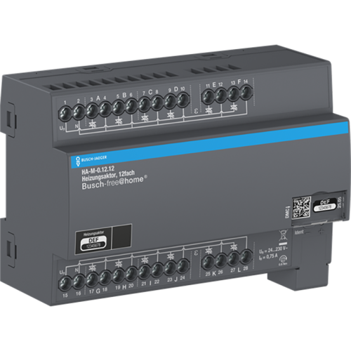 ABB Busch-Jaeger FaH verwarmingsaktor 230V 12-v DIN-rail - 9paa00000367907 - 20194609
