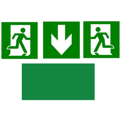 ABB VanLien Sticketset voor vluchtrouteaanduiding - 9paa00000370067 - 20172462