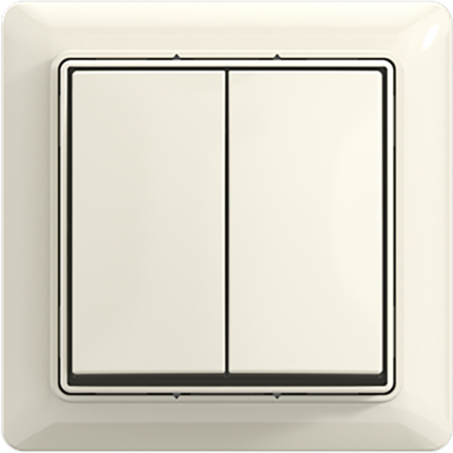 ABB Busch-Jaeger schak wis + plaat opb b-AP+ wit - 9paa00000370686 - 20196839