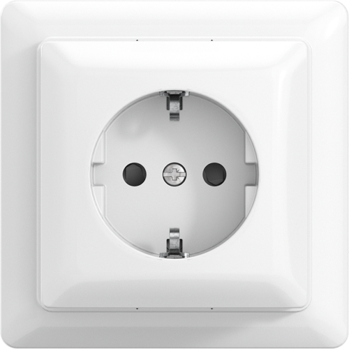ABB Busch-Jaeger wcd ra kv + plaat opb b-AP+ alpine wit - 9paa00000370689 - 20196842