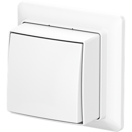 ABB Busch-Jaeger schak wis + plaat opb b-AP+ alpine wit - 9paa00000370717 - 20196838