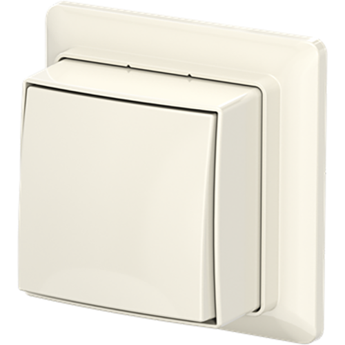 ABB Busch-Jaeger schak wis + plaat opb b-AP+ wit - 9paa00000370718 - 20196839