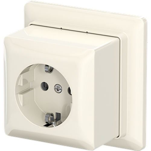 ABB Busch-Jaeger wcd ra kv + plaat opb b-AP+ wit - 9paa00000370722 - 20196843