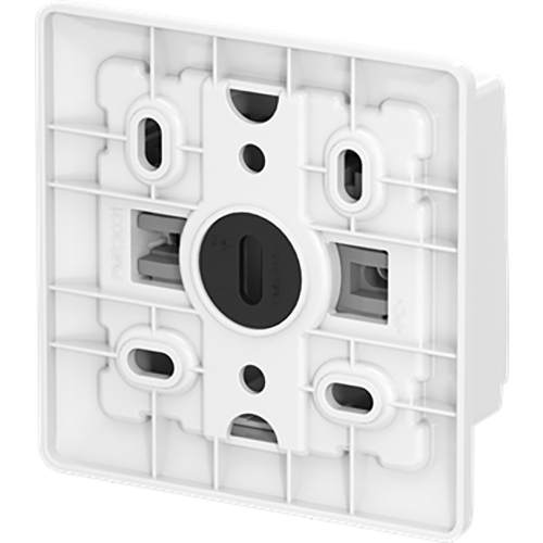 ABB Busch-Jaeger schak serie + plaat opb b-AP+ alpine wit - 9paa00000370751 - 20196840