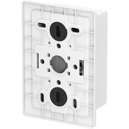 ABB Busch-Jaeger wcd ra kv dubbel + plaat opb b-AP+ alpine wit - 9paa00000370757 - 20196846
