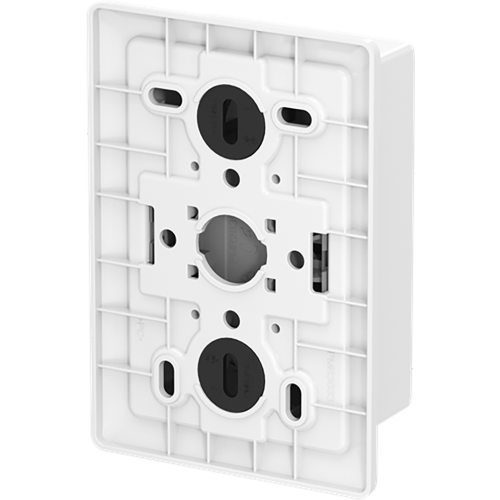 ABB Busch-Jaeger wcd kv dubbel + plaat opb b-AP+ alpine wit - 9paa00000370759 - 20196848