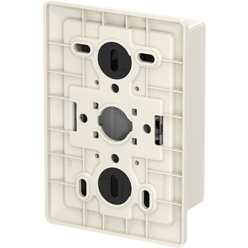 ABB Busch-Jaeger wcd kv dubbel + plaat opb b-AP+ wit - 9paa00000370760 - 20196849