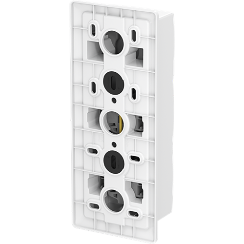 ABB Busch-Jaeger combinatie ra kv 3v serie + plaat opb b-AP+ alpine wit - 9paa00000370773 - 20196862