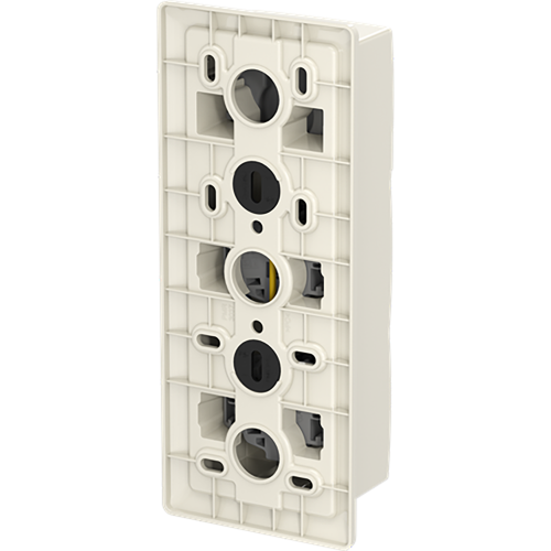 ABB Busch-Jaeger combinatie ra kv 3v serie + plaat opb b-AP+ wit - 9paa00000370774 - 20196863