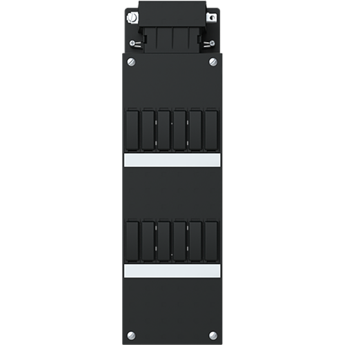 ABB Installatiedozen en -kasten Lege kast 110 x 330 voorzien van 3 fase busboard met buisinvoer - 9paa00000371344 - 20087564