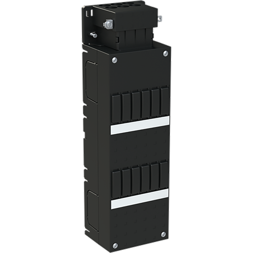 ABB Installatiedozen en -kasten Lege kast 110 x 330 voorzien van 3 fase busboard met buisinvoer - 9paa00000371346 - 20087564