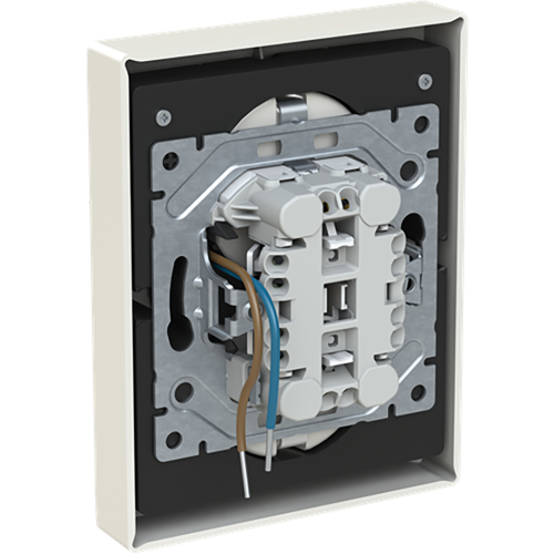 ABB Busch-Jaeger wcd ra dubbel kv + USB-C/C inbouw Balance alpinwit - 9paa00000374229 - 20196827