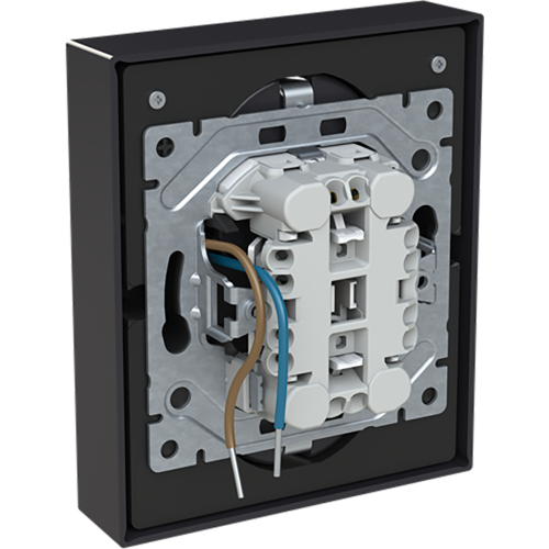 ABB Busch-Jaeger wcd ra dubbel kv + USB-C/C inbouw Future antraciet - 9paa00000374232 - 20196828