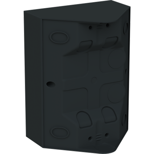 ABB Busch-Jaeger wcd ra dubbel kv + USB-C/C hoekmontage Future mat zwart - 9paa00000374247 - 20196833