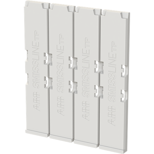 ABB Componenten Afdekplaat Smissline, 4 module - 9paa00000378055 - 20112179