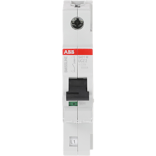 ABB Componenten Installatieautomaat 1 polig, UC-Z kar., 2A, 10kA - 9paa00000383169 - 20113029