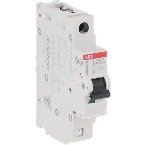 ABB Componenten Installatieautomaat 1 polig, UC-Z kar., 1,6A, 10kA - 9paa00000383179 - 20113031