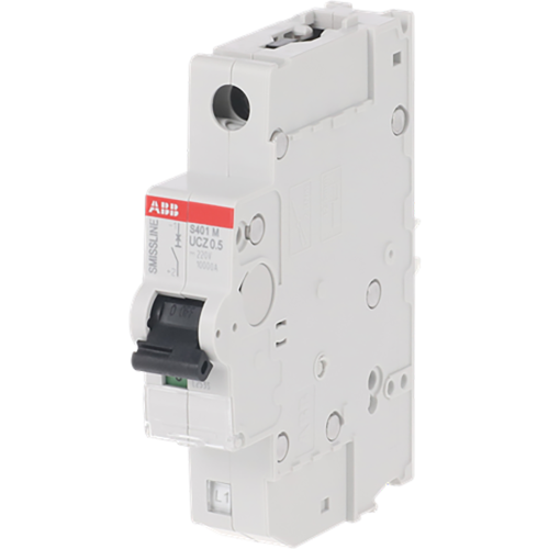 ABB Componenten Installatieautomaat 1 polig, UC-Z kar., 0,5A, 10kA - 9paa00000383186 - 20113033