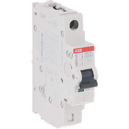 ABB Componenten Installatieautomaat 1 polig, UC-Z kar., 0,5A, 10kA - 9paa00000383187 - 20113033