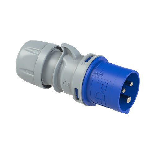 PCE CEE stekker 16A 3p 230V 6h blauw IP44 Shark TT schroefloos - A0609355e2cd837ecd097b097734efa7 - 20158065