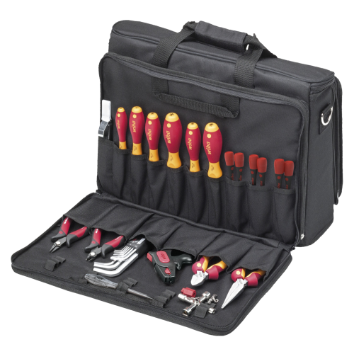 WIHA Gereedschapstas Electricien 9300-040, 30-delig - A24ab157 8948 4527 a643 80d579db43d6 - 20014345