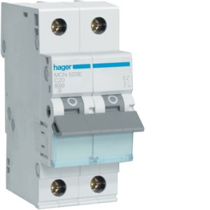 HAGER automaat 1p+n c20 MCN520E - A535a8fe5f091cc2db7f43fb53708d63 - 8411698
