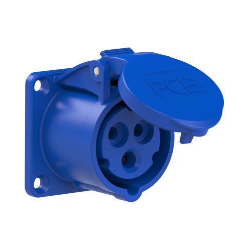 PCE CEE inbouw wcd recht 16A 3p 230V 6h blauw IP54 flens 60x60mm - A7adbf99db9f934f3a28d9ee63be14a5 - 20158254