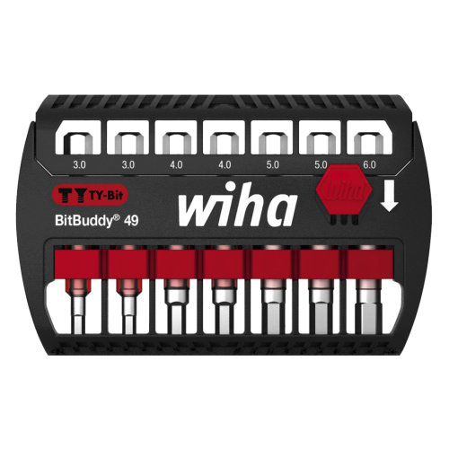 WIHA Bitset BitBuddy TY-bit 49 7946 Inbus 3.0-6.0, 7-delig - A9afa44a 5ae1 4844 a2f6 02d989c5ef6f - 20014104