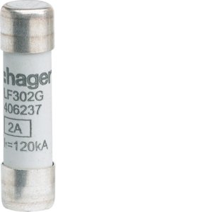 HAGER cilindrische zekering 10x38mm 2a LF302G - A9bff8175d13b4d18e7a3c778137a699 - 11009644
