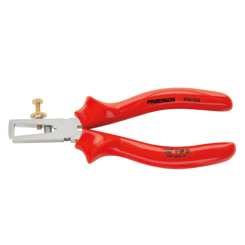 FRIEDRICH afstriptang 1000V VDE rood ge&iuml;soleerd 160mm - A9f86182 0a58 466d bc46 80f4537ece7c - 5015407