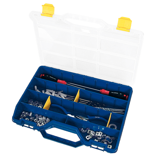 TAYG ass. doos leeg middel geel/blauw 378x290x61mm 26 vakken - Aacb6742 9cfb 48c7 bd5f 056686be75b4 - 332299