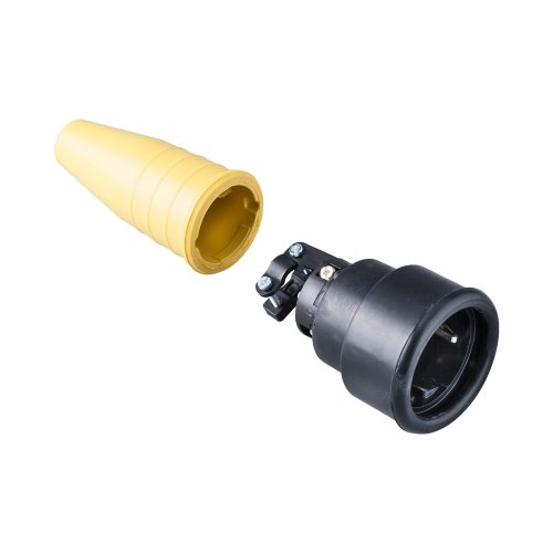 Keraf Volrubber koppelcontactstop 16A 250V~ randaarde greep geel - Ad287addd890efe737c3094b3fde7cb2 - 20212205