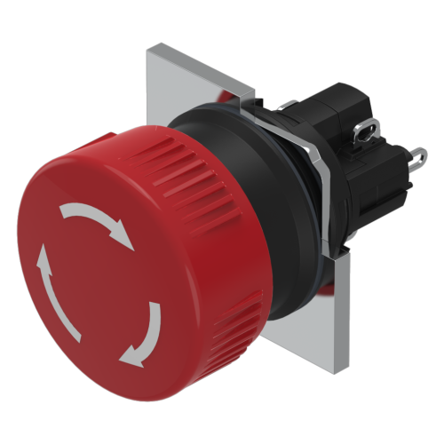 EAO Stopschakelaar draaiontgrendeling rode knop/opdruk 3 pijlen, 1NO+1NC - Ad4c12432c8b52fe2a5ebce815d68b80 - 20042908