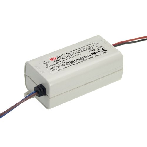 MEANWELL voeding 24vdc 0,67a APV-16-24 - Apv 16 24 - 9988793