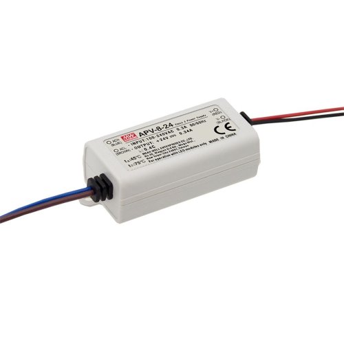 MEANWELL led driver in: 90-264vac uit: 12vdc 0,67a APV-8-12 - Apv 8 12 - 11011500