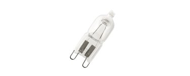 Hoogvolt halogeenlamp zonder reflector