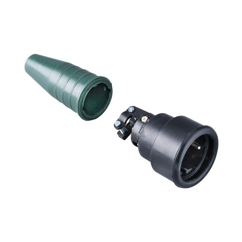 Keraf Volrubber koppelcontactstop 16A 250V~ randaarde greep legergroen - B2dabf4d2b81d433f3974a2882b1ae89 - 20157467