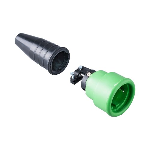Keraf Volrubber koppelcontactstop 16A 250V~ randaarde blok groen - B2e1b2204ae6b19baba0099d2bcb42be - 20157448
