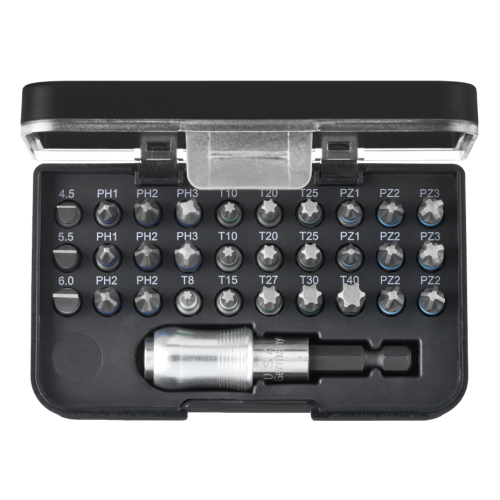 WIHA Bitset Standaard Bit met Kleurring 79791-02 SL/PH/PZ/TX, 31 delig - B821d8fb 49b2 4108 9cac 181d18a6a430 - 20196095