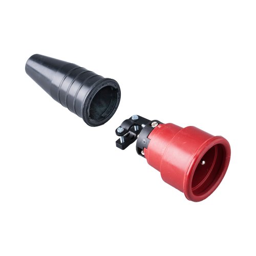 Keraf Volrubber koppelcontactstop 16A 250V~ penaarde blok rood - B945182b3c91e70e0ddbf7edece18a7a - 20212246