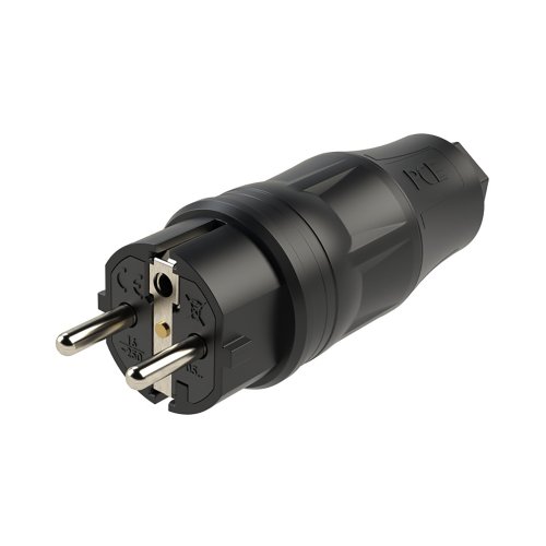 PCE steker rubber zwart 16a 250v ip54 05721-SS - Bab7bd04c8ca6a852c6226635189ba8f - 11005321
