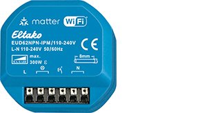 ELTAKO inbouw dimmer 300w EUD62NPN-IPM/110-240V wifi - Badc88de08cc036948cf24f497dccba3 - 11005469